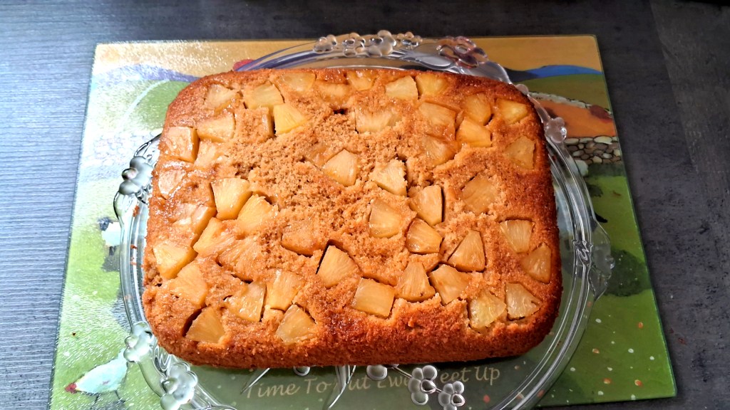 Coconut sugar, pineapple and coconut upside down cake&nbsp;recipe