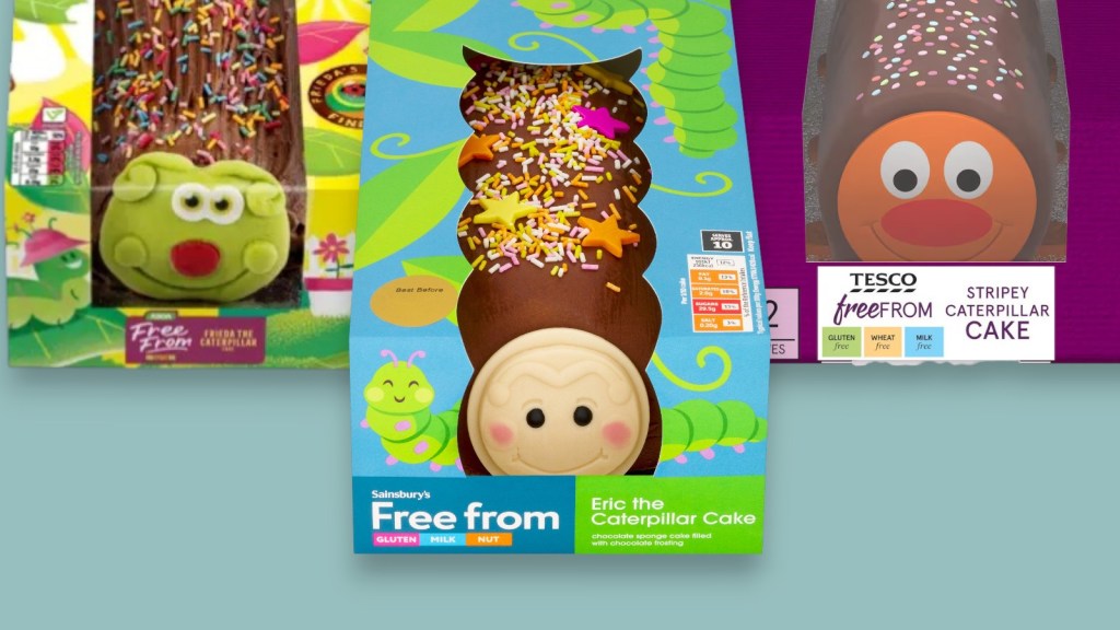 The best value Free From Caterpillar&nbsp;Cake